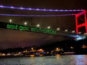Köprüye İsim Yazdırma